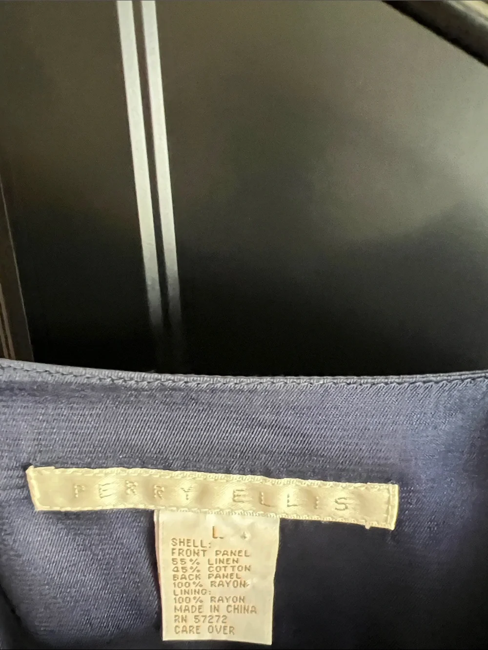 Perry Ellis Navy Men's Vest